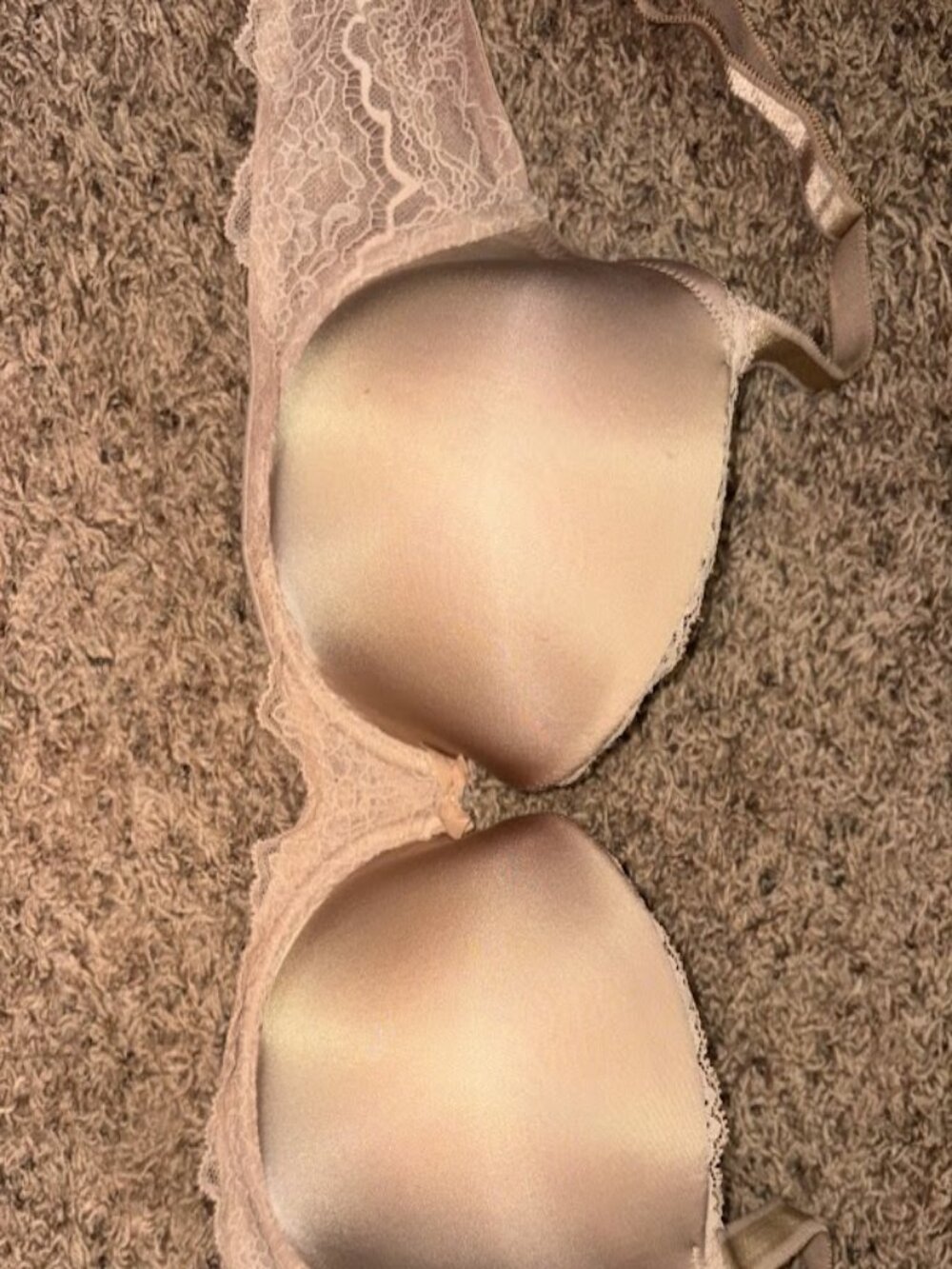 Victoria's Secret - Dream Angles Lined Demi 34DDD - Tan
